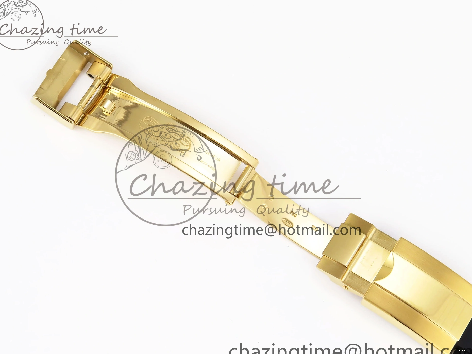 EDITION DAYTONA STRAP 116518 DIAL 1:1 YG BLACK RUBBER APSF ON SH4130 BEST OYSTERFLEX 0426